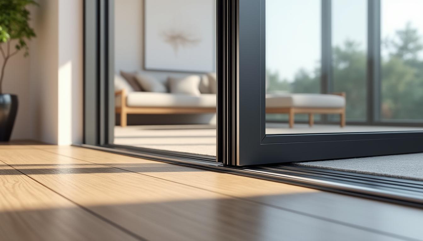 découvrez nos solutions pratiques pour combler l'espace de votre porte coulissante et améliorer à la fois l'isolation thermique et l'esthétique de votre intérieur.