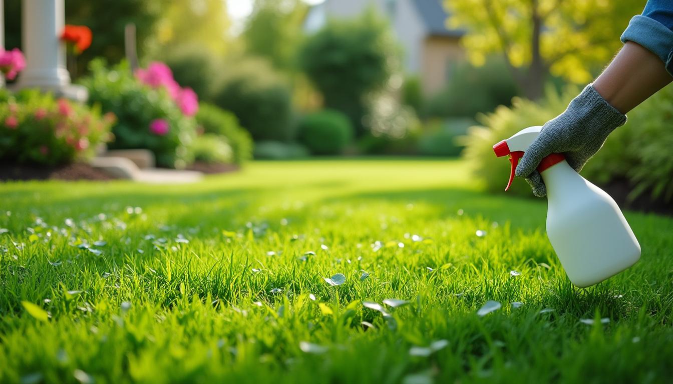 découvrez comment choisir le désherbant sélectif idéal pour votre gazon et maintenez une pelouse saine et impeccable grâce à nos conseils pratiques.
