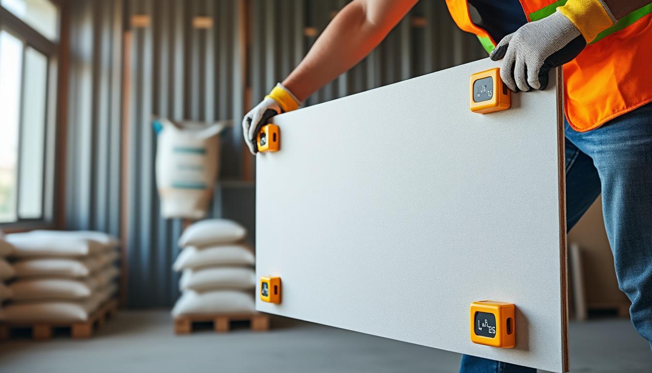 découvrez le poids réel d'une plaque ba13 et sa charge effective pour mieux planifier vos travaux de construction et rénovation.