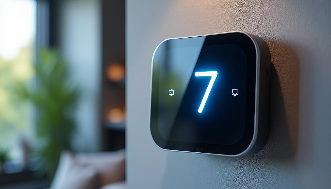 découvrez la signification du numéro 7 sur votre thermostat et comprenez ce que ce chiffre indique pour mieux gérer la température de votre maison.